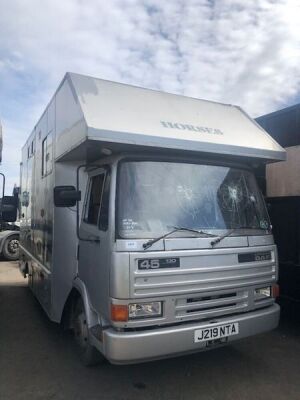 1991 Leyland DAF 45-130 4x2 Horse Box