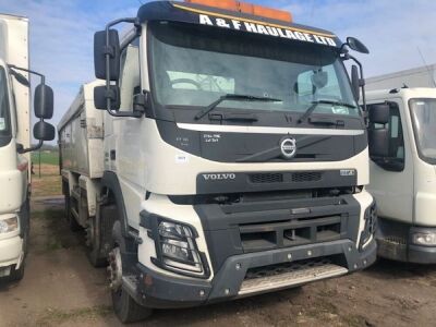 2016 Volvo FMX 410 8x4 Insulated Body Tipper