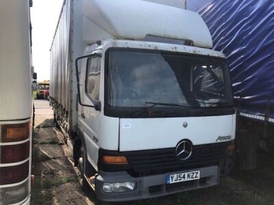 2004 Mercedes 818 Atego 4x2 Curtainsider