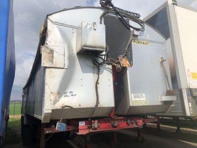 2006 Fruehauf Triaxle Alloy Body Tipping Trailer