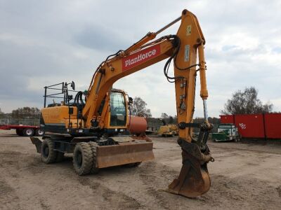 2016 Hyundai R160W-9A Wheeled Excavator - 2