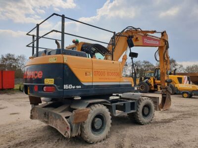 2016 Hyundai R160W-9A Wheeled Excavator - 3