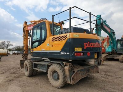 2016 Hyundai R160W-9A Wheeled Excavator - 4