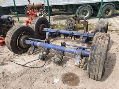 3 X Gigant Trailer Axles and Drum Brakes 