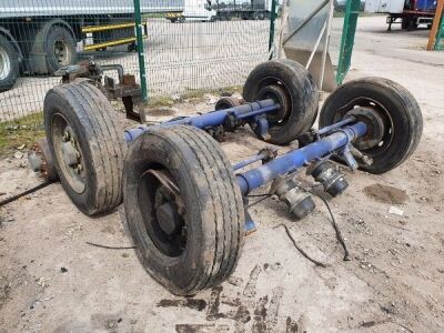 3 X Gigant Trailer Axles and Drum Brakes  - 2