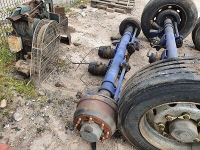 3 X Gigant Trailer Axles and Drum Brakes  - 4
