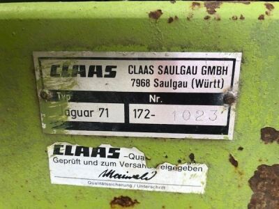 Claas Jaguar 71 Forager - 6