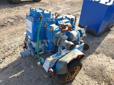 2000 Sykes GP80 Single Axle Drawbar Pump