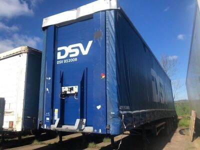 2015 Schmitz Triaxle Curtainside Trailer