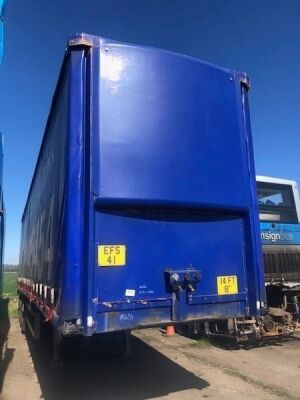 2008 SDC Triaxle Curtainside Trailer