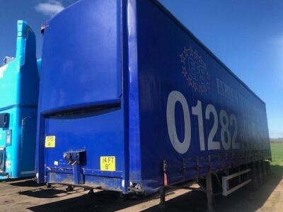 2008 SDC Triaxle Curtainside Trailer - 2