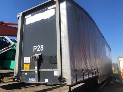 2013 Montracon Triaxle 15.6m Triaxle Double Deck Curtainside Trailer