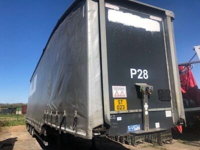 2013 Montracon Triaxle 15.6m Triaxle Double Deck Curtainside Trailer - 2