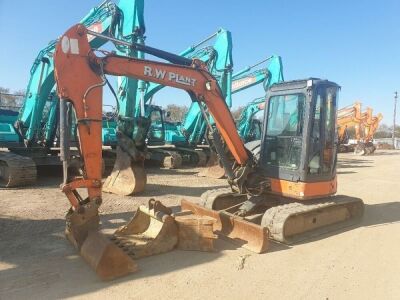 2009 Hitachi ZX50U-2CLR Mini Digger