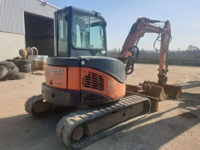 2009 Hitachi ZX50U-2CLR Mini Digger - 3