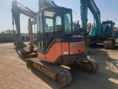 2009 Hitachi ZX50U-2CLR Mini Digger - 4