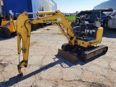 2007 New Holland E18 SR Mini Digger