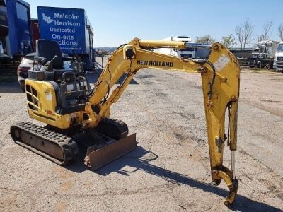 2007 New Holland E18 SR Mini Digger - 4