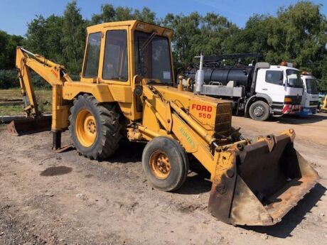 1978 Ford 550 Backhoe Loader