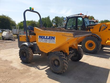 2013 Terex TA3 3 ton Straight Tip Dumper