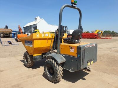 2013 Terex TA3 3 ton Straight Tip Dumper - 3