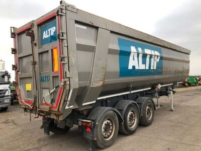 2015 Mega Triaxle Alloy Body Bulk Tipping Trailer - 3