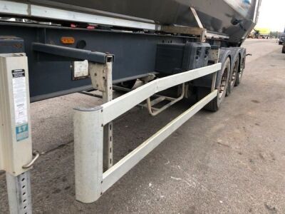 2015 Mega Triaxle Alloy Body Bulk Tipping Trailer - 6