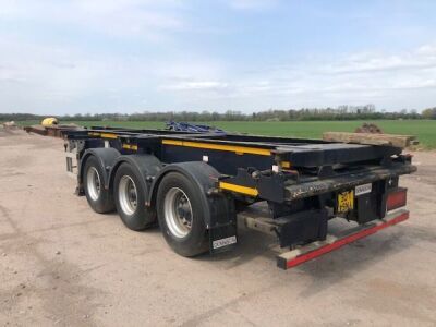 2013 Dennison Triaxle Sliding Skeletal Trailer - 6