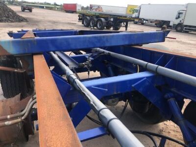 2013 SDC Triaxle Sliding Skeletal Trailer - 5