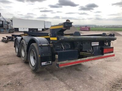 2012 Dennison Triaxle Sliding Skeletal Trailer - 3