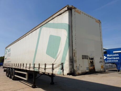 2005 Montracon Triaxle Curtainside Trailer