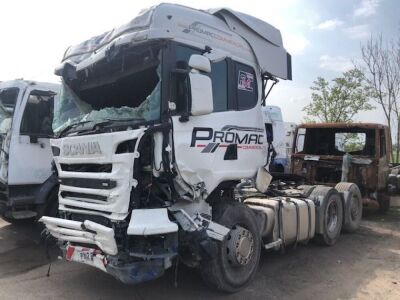 2012 Scania R420 6x2 Tag Axle Tractor Unit