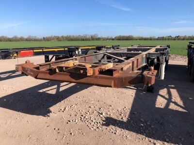 2016 Dennison Triaxle Sliding Skeletal Trailer