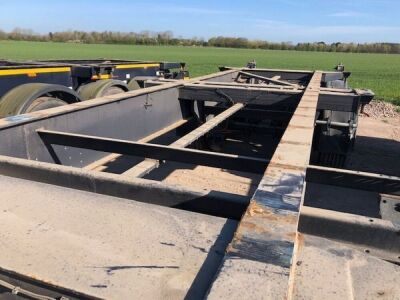 2016 Dennison Triaxle Sliding Skeletal Trailer - 4