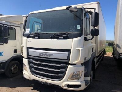 2015 DAF CF Euro 6-250 4x2 Rigid Box Van