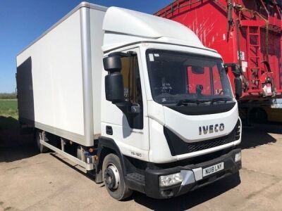 2018 Iveco Eurocargo 75-160 4x2 Rigid Box van