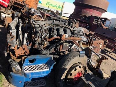 2016 Scania V8 580 Engine & Front Chassis Section