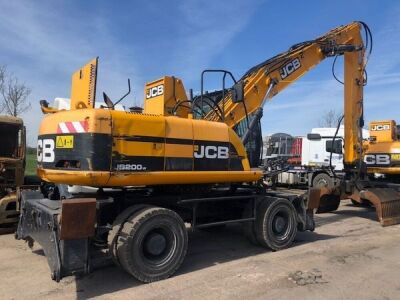 2010 JCB JS200WHRC Wheeled Waste Handler