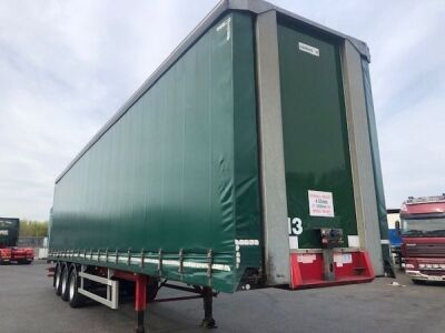 2014 Dennison Tri-alxe Curtainside Trailer