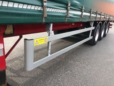 2014 Dennison Tri-alxe Curtainside Trailer - 6