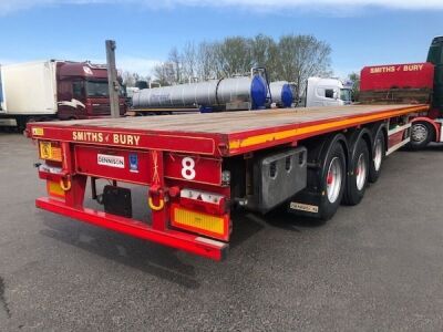 2015 Dennison Triaxle Flat Trailer