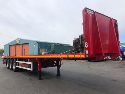 2015 Dennison Triaxle Flat Trailer - 6