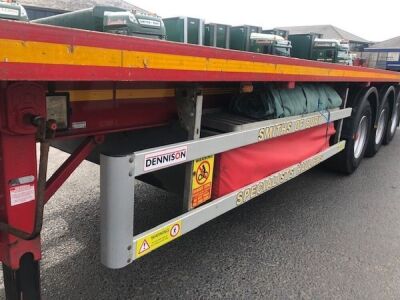 2015 Dennison Triaxle Flat Trailer - 8