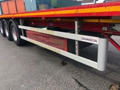 2015 Dennison Triaxle Flat Trailer - 19