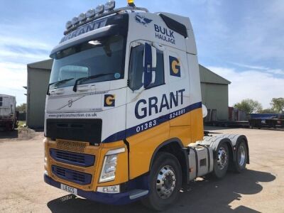 2013 Volvo FH-500 Globetrotter 6x2 Midlift Tractor Unit - 2