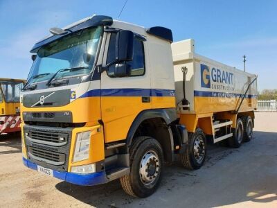 2016 Volvo FM420 8x4 Alloy Body Aggregate Spec Tipper