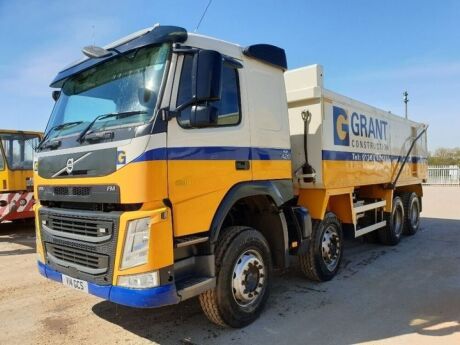 2016 Volvo FM420 8x4 Alloy Body Aggregate Spec Tipper