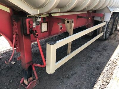 2013 Fruehauf Triaxle Alloy Bulk Tipping Trailer  - 8