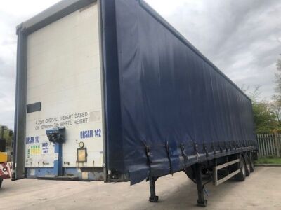 2004 Concept CS Curtainside Triaxle Trailer