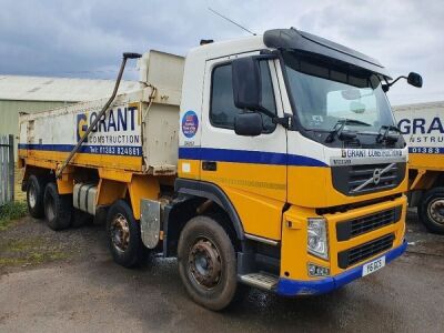 2012 Volvo FM380 8x4 Alloy Body Aggregate Spec Tipper - 2